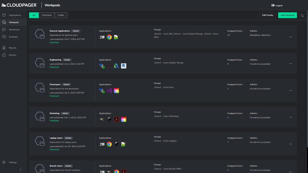 Snapshot 2 of Cloudpager Subscription