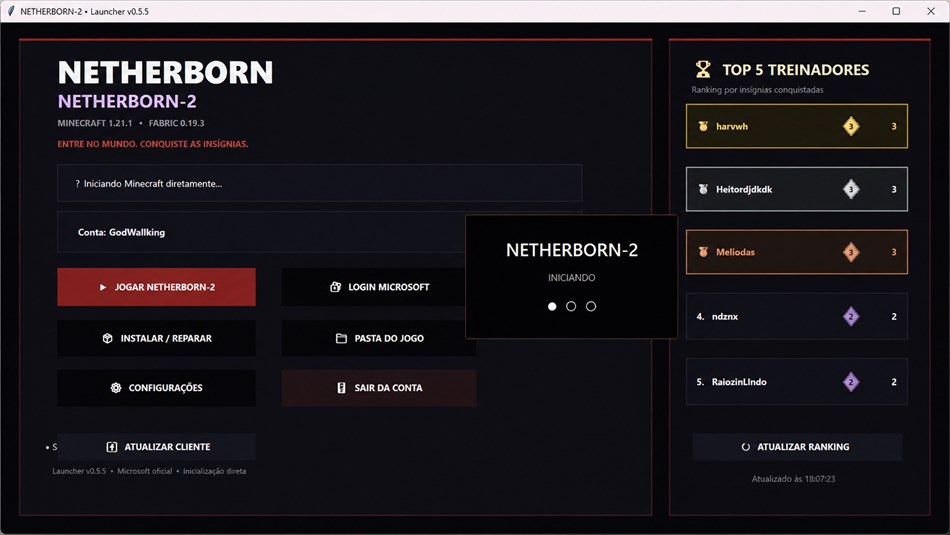 NETHERBORN 2 Launcher (Windows) By: Paulo Sales