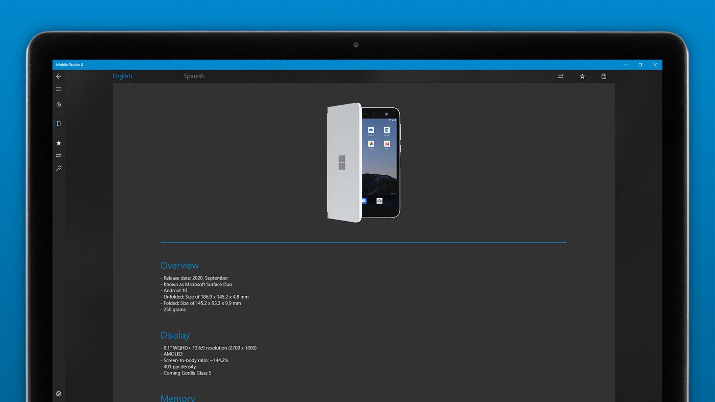 #3. Mobile Studio U (Windows) By: UA Devs