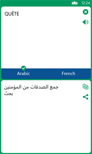 Arabic French Translator screenshot 3