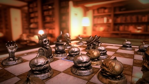 Pure Chess Halloween-sjakksett