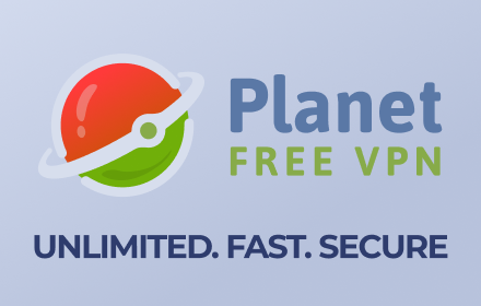 Free VPN Proxy and ad blocker - Planet VPN small promo image