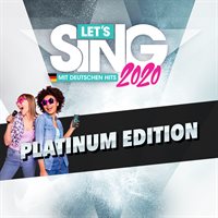Let's Sing 2020 mit deutschen Hits Platinum Edition
