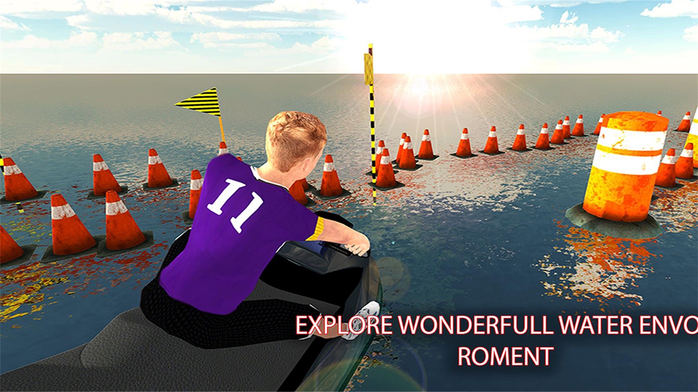 #4. Impossible Jetski Parking Simulator 3D 2018 (Windows) Av: AptechMedia