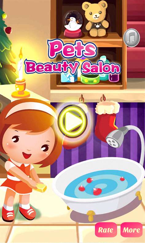 Sweet Dog Pet Care & Dress Up Screenshots 1