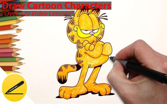 Draw Cartoon Characters screenshot 1