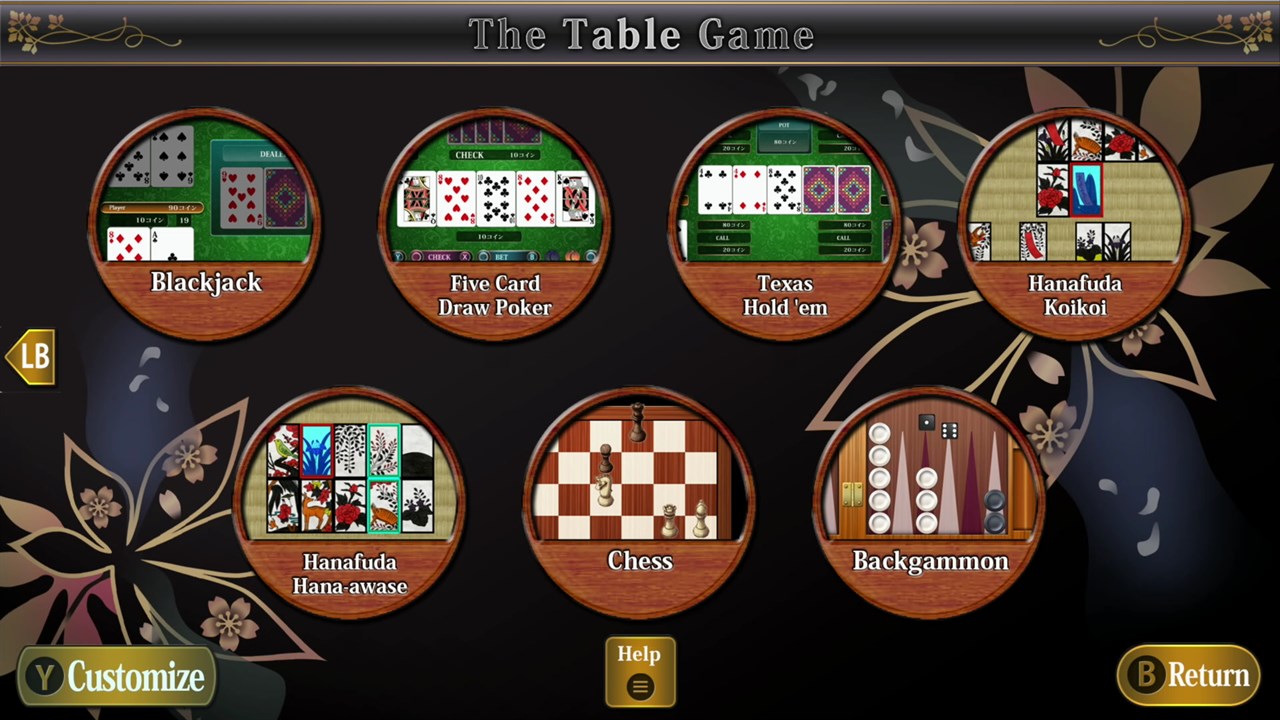 THE Table Game Deluxe Pack -Mahjong, Go, Shogi, Tsume Shogi, Othello, Card, Hanafuda, Shisen Mahjong Solitaire, Chess, Backgammon- screenshot 3