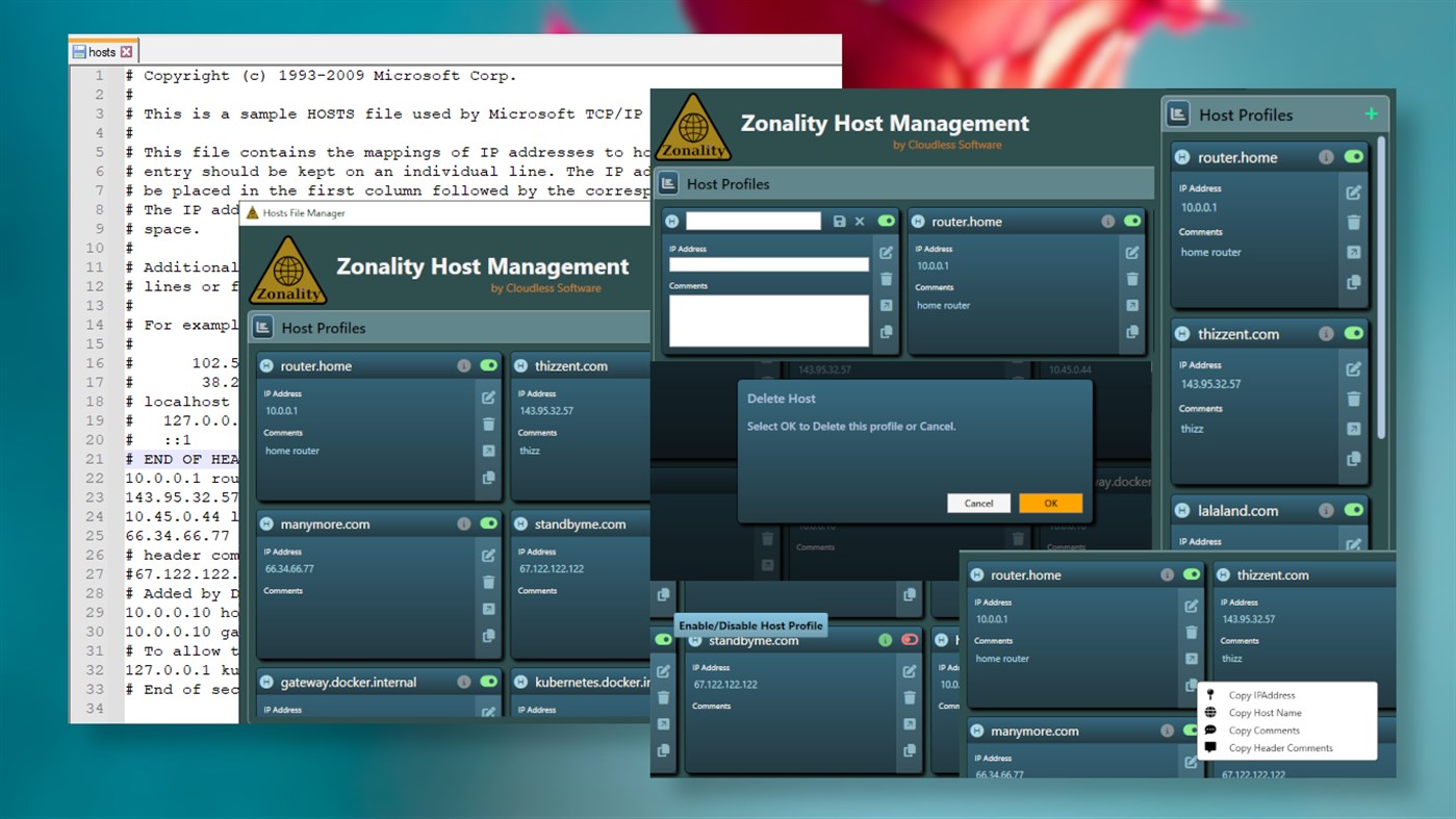 #3. Zonality (Windows) 由: Cloudless Software