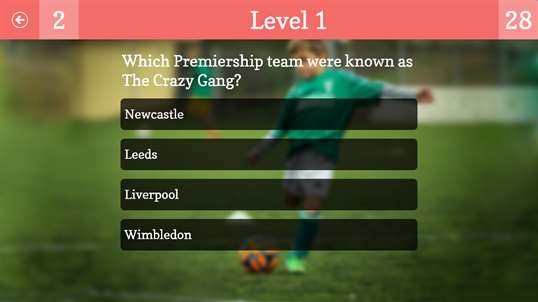 The Great Football Quiz screenshot 6