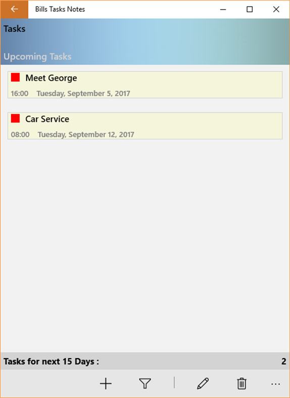 #3. Bills Tasks Notes (Windows) 由: gjbsolutions