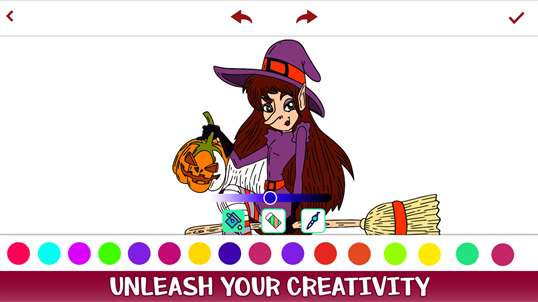 Halloween Coloring Book For Adults screenshot 5