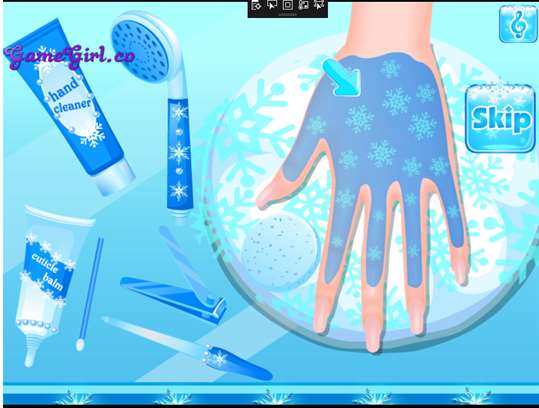 Frozen Princess Nail Salon screenshot 3