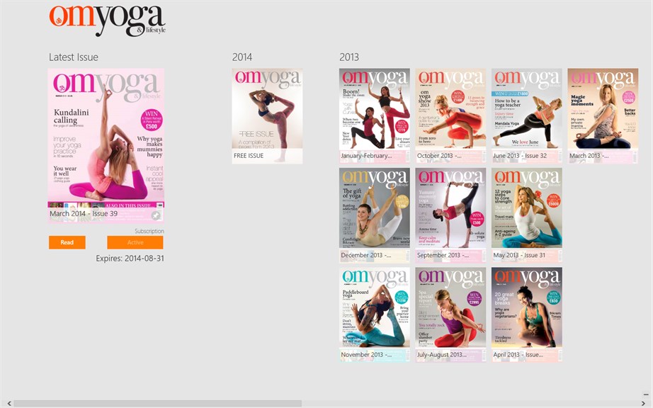 Om Yoga Lifestyle Magazine Subscription