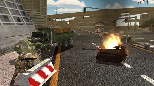 Army Truck Simulator - Military Truck Driving screenshot 1