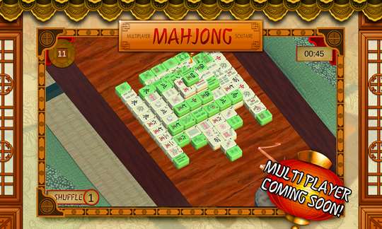 Multiplayer Mahjong Solitaire screenshot 6