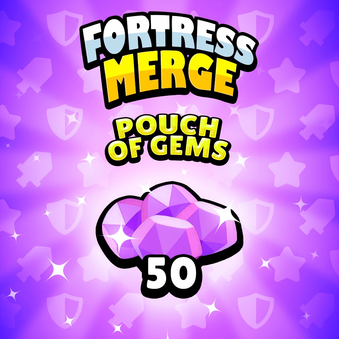 Fortress Merge: Pouch of Gems - 50