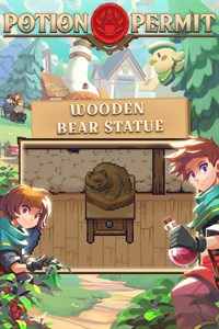 Wooden Bear Statue