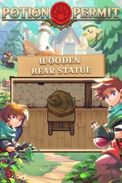 Wooden Bear Statue