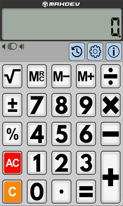 #1. Voice calculator (Windows) 由: maxwindev