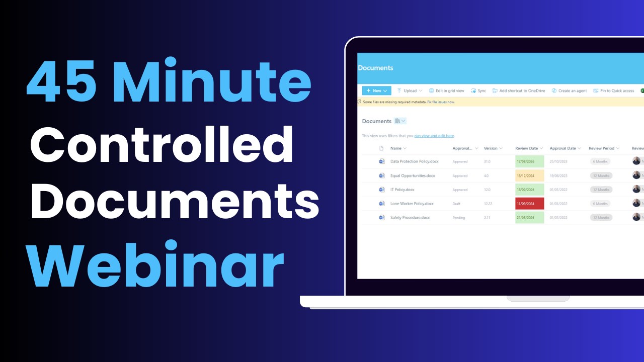 Snapshot 2 of ISO Document Managment for Manufacturing