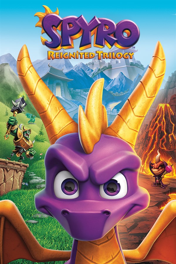 Portada de Spyro Reignited Trilogy