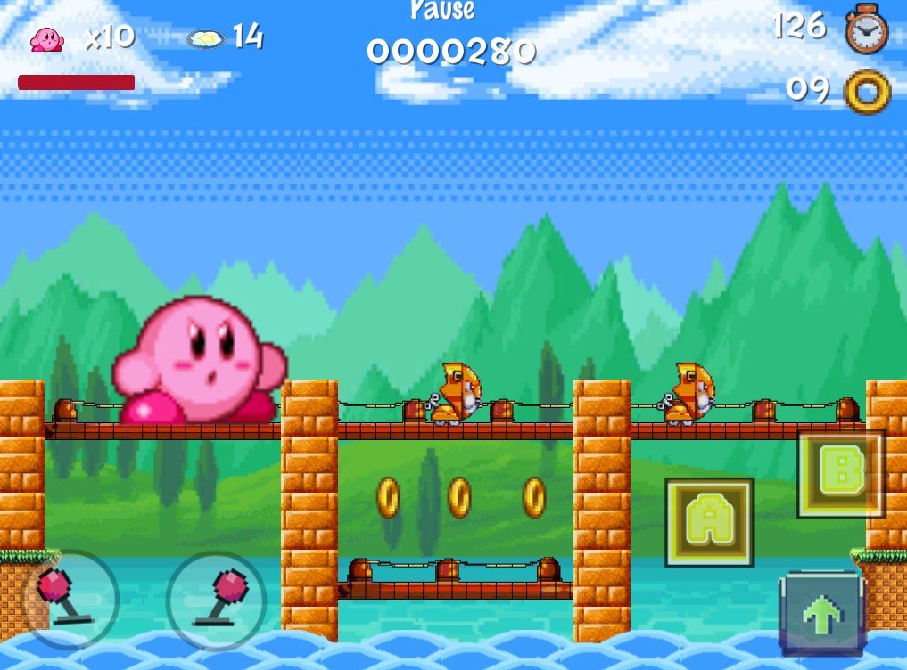 Captura 3 Super Kirby Adventure windows