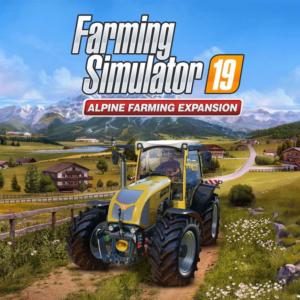 Farming Simulator 19 - Alpine Farming Expansion cover art (full size)