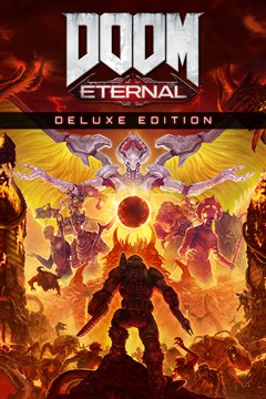 Cover poster for DOOM Eternal Deluxe Edition