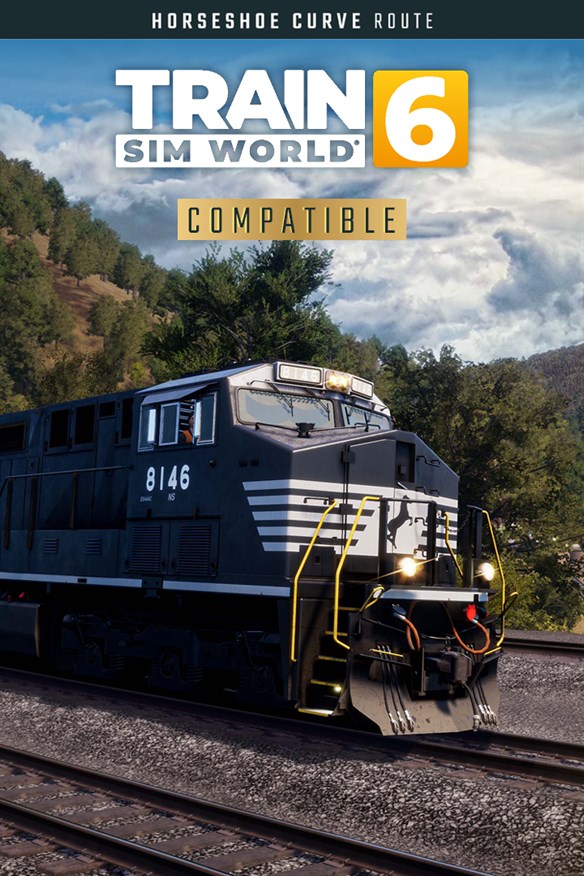 Train Sim World 6: Horseshoe Curve: Altoona - Johnstown & South Fork Xbox Series X|S and Xbox One cover art