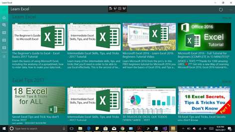 Learn MicrosoftExcel Screenshots 1