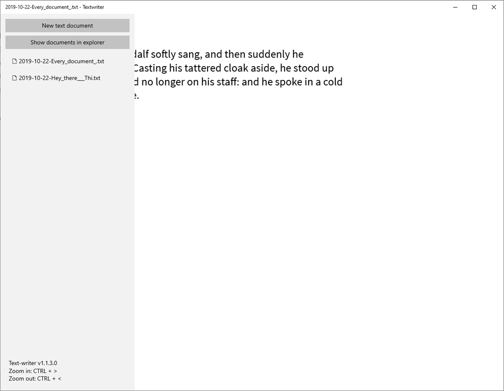 #3. Text-writer (Windows) โดย: Aliens bring change