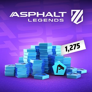 Asphalt Legends 1275 Tokens