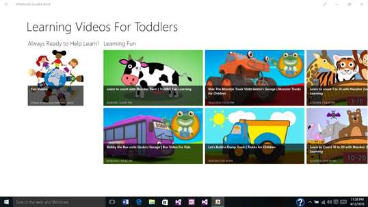 Learning Videos For Toddlers screenshot 2