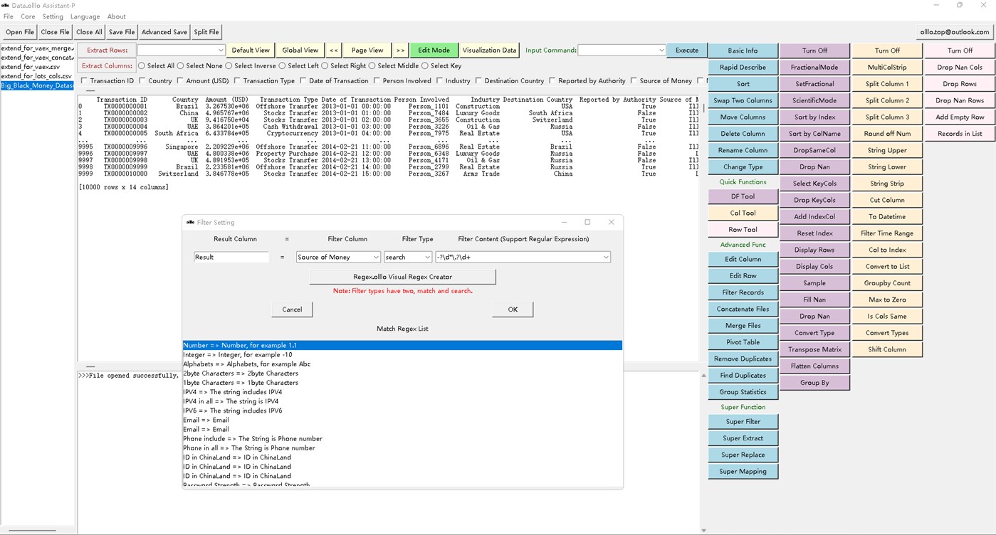 #5. Data.olllo: Your No-Code Data Assistant (Windows) Podle: olllo