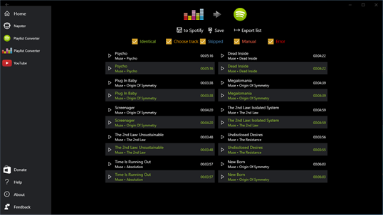 Playlist Converter screenshot 7