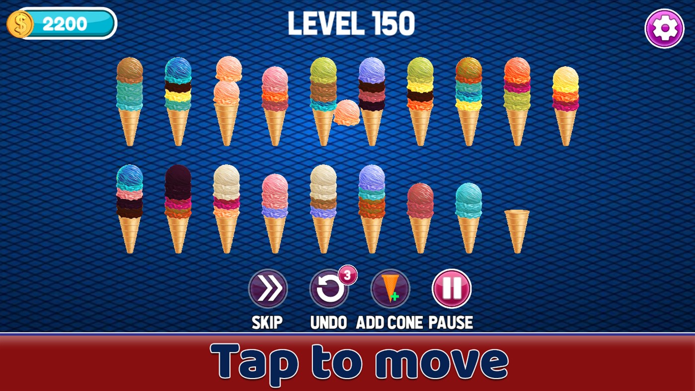 #2. Ice Cream Sort Puzzle (Windows) Przez: Margala Games