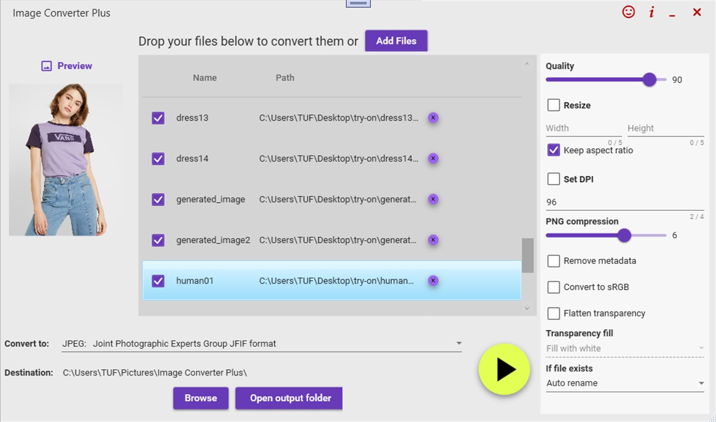 Image Converter Plus screenshot 1
