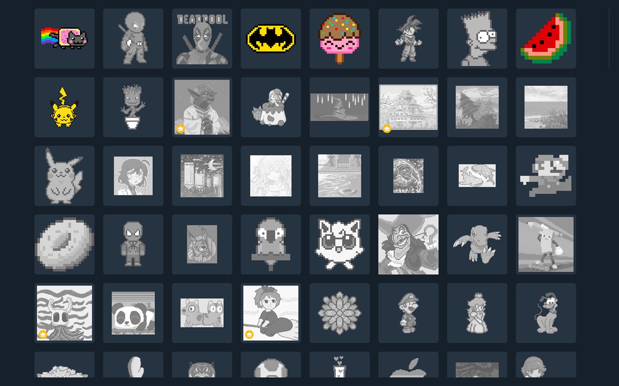 #5. Pixel Art: Magic Numbers (Windows) 来自: LozovskiyApps