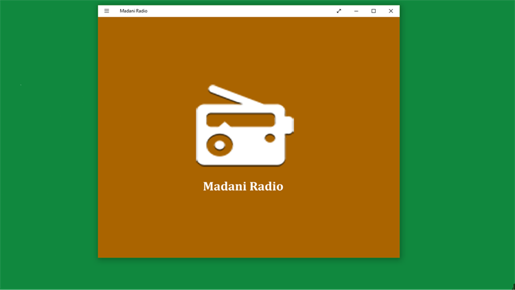 Madani Radio - PC - (Windows)