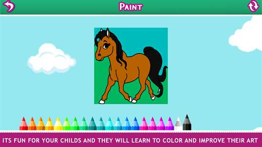 Unicorn Coloring For Kids screenshot 1