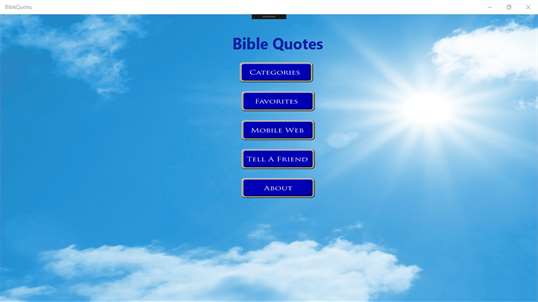 BibleQuotes screenshot 1
