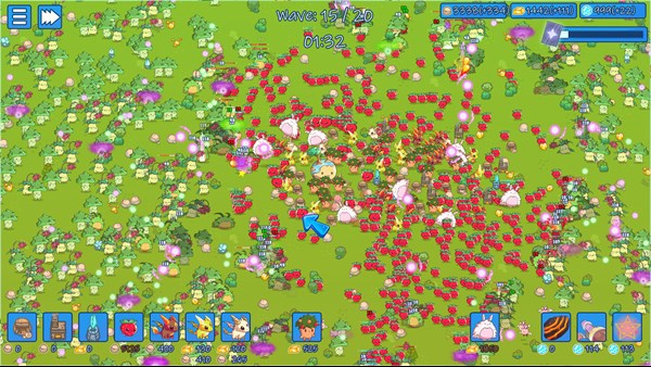 MILKY WAY TD SURVIVORS AUTOBATTLER screenshot