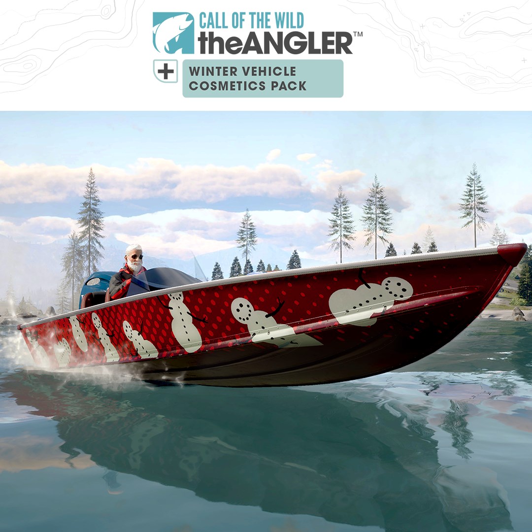 Call of the Wild: The Angler™ — зимний набор украшений для транспорта