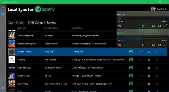 Local Sync for Spotify screenshot 4