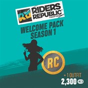 Riders Republic - حزمة الترحيب (2300 عملة Republic + زي أسطوري)