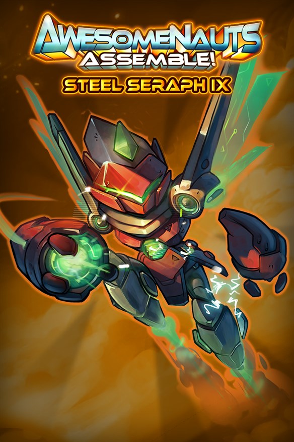 Steel Seraph Ix - Awesomenauts Assemble! Skin Xbox Series X|S and Xbox One cover art