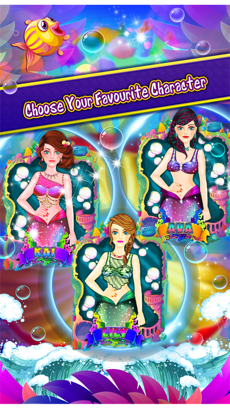 Mermaid Makeup Beauty Salon - Games for Girls Screenshots 2