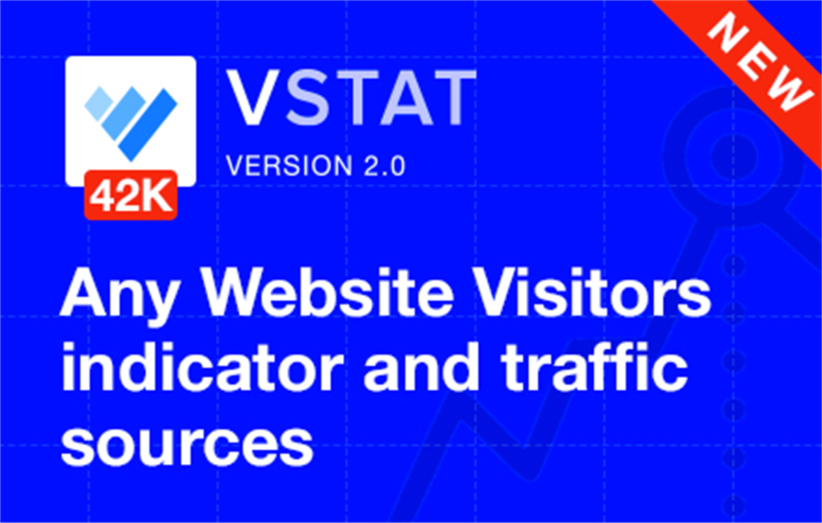 VStat 3 - visit statistics & website traffic