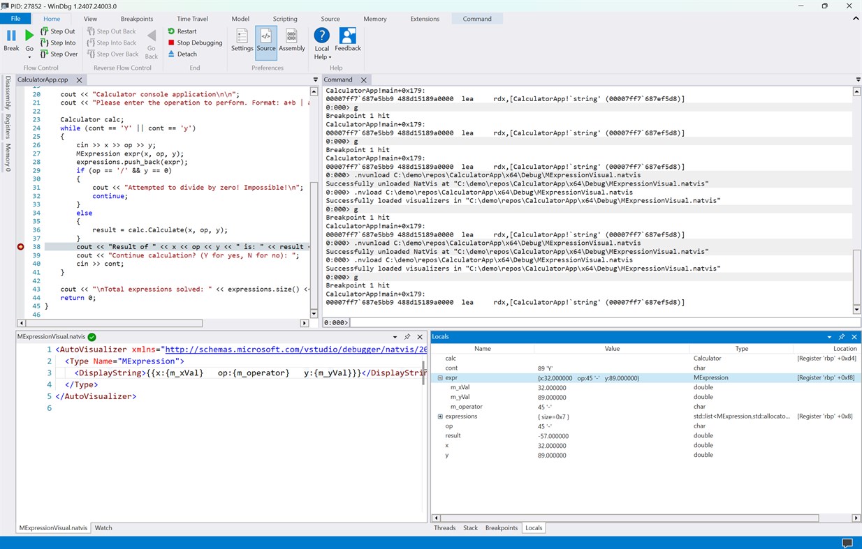 #3. WinDbg (Windows) Podle: Microsoft Corporation