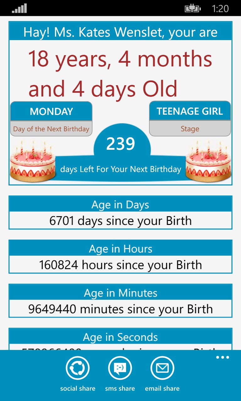 Get How Old I Am? Age Calculator - Microsoft Store